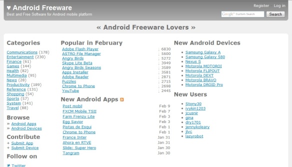Android Freeware